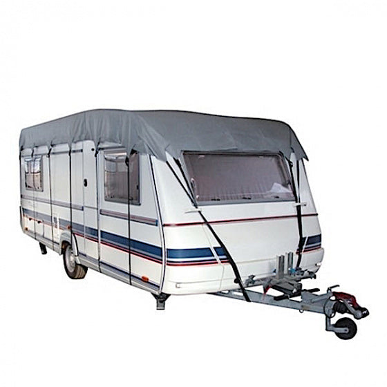 Eurotrail Beschermhoes Dak Caravan 550 X 300 Cm Sfs Grijs