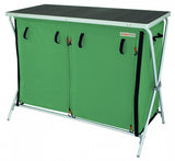 Eurotrail Campingkast Brocas 110 X 52 X 90 Cm Aluminium Groen/Zwart