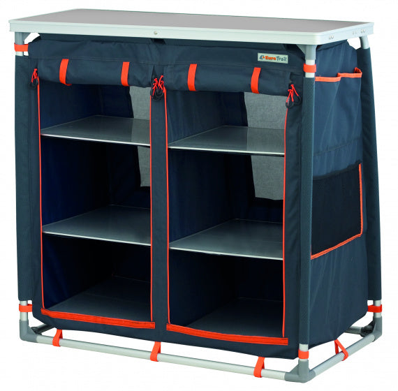 Eurotrail Campingkast Villefort 101 X 57 X 98 Cm Aluminium Navy