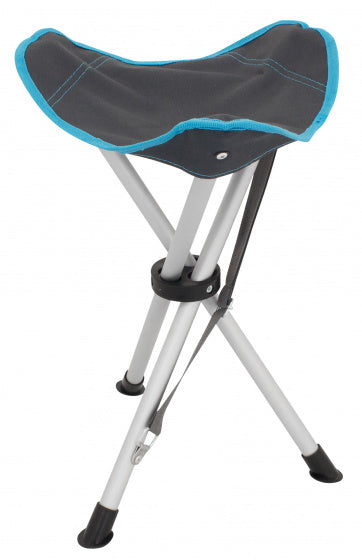 Eurotrail Campingkruk Alta 41 X 35 Cm Aluminium Grijs/Blauw