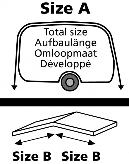 Eurotrail Combi-Luifel 637 X 240 Cm Polyester