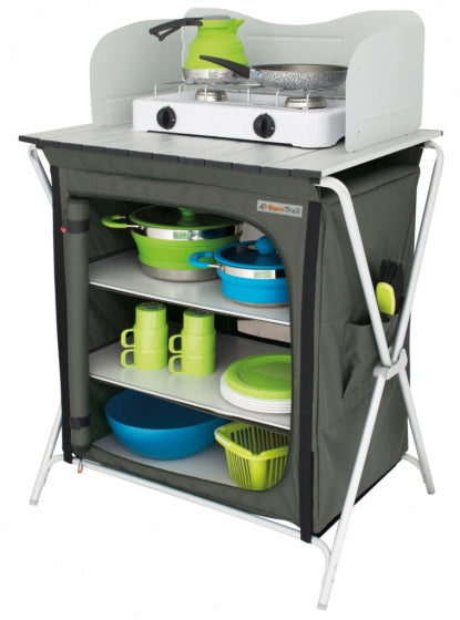 Eurotrail Keukenkast Chur 85 Cm Aluminium/Polyester