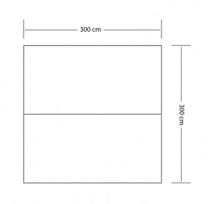 Eurotrail Tarp 3 300 X 300 Cm Polyester/Katoen/Btc