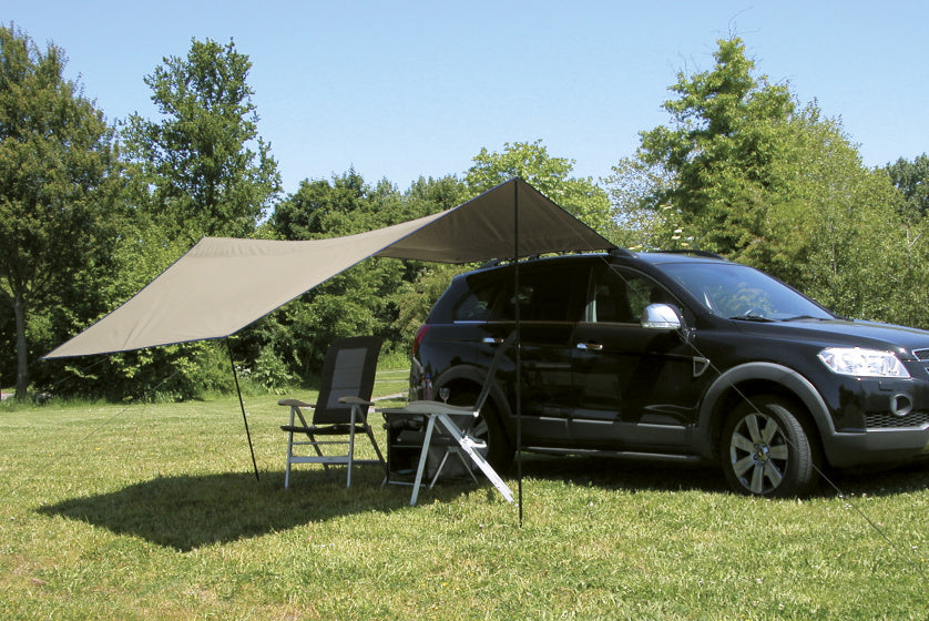 Eurotrail Tarp Carside 3,6 X 3,5 M Polyester/Staal  6-Delig