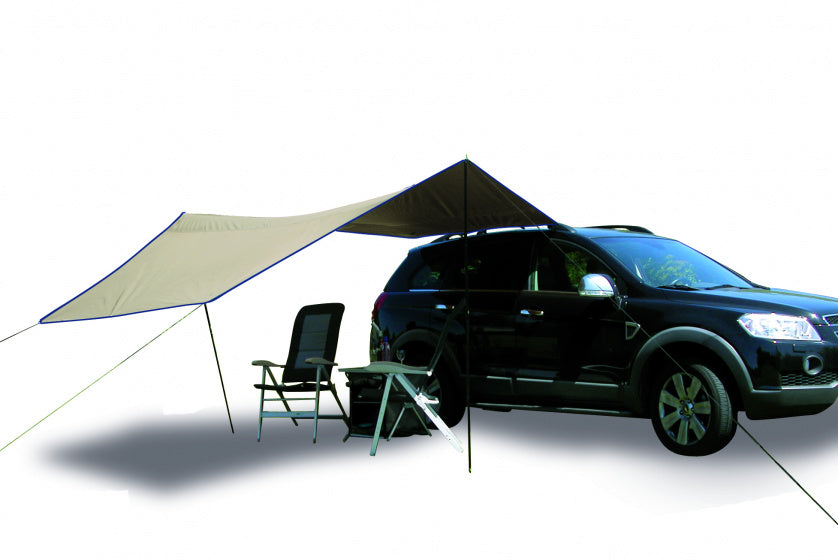 Eurotrail Tarp Carside 3,6 X 3,5 M Polyester/Staal  6-Delig