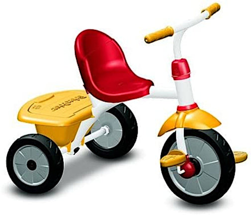 Fisher-Price Driewieler Glee Plus Junior Grijs/Geel