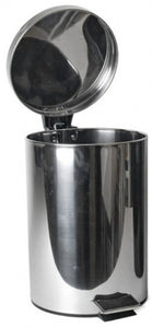 Gerimport Prullenbak Pedaal 21 X 24 Cm Rvs  3 Liter