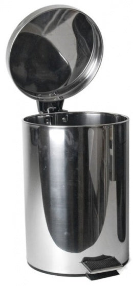 Gerimport Prullenbak Pedaal 21 X 24 Cm Rvs  3 Liter
