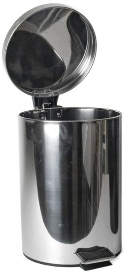 Gerimport Prullenbak Pedaal 31 X 38 Cm Rvs  12 Liter