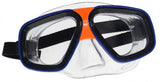 Gerimport Snorkelmasker 16 X 7 Cm Pvc Transparant/Zwart