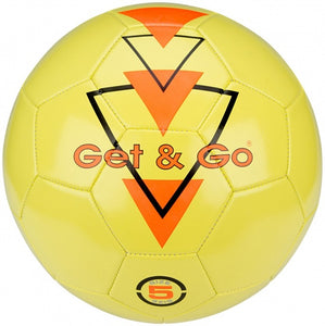 Get & Go Voetbal Triangle Speed Pvc Leder Fluor