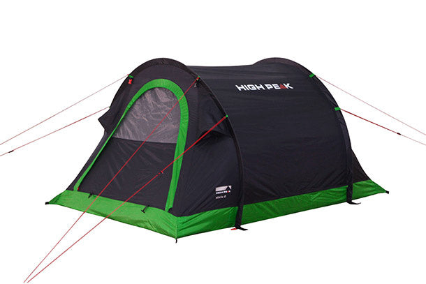 High Peak Pop-Up Tent Stella 220 X 140 X 110 Cm Zwart/Groen