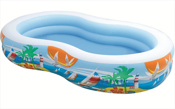 Intex opblaaszwembad 'Paradise Seaside'