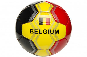 Lg-Imports Voetbal België 15 Cm Zwart/Geel/Rood