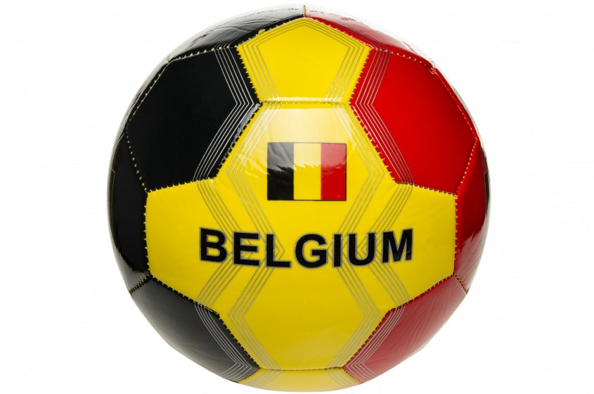 Lg-Imports Voetbal België 22 Cm Zwart/Geel/Rood
