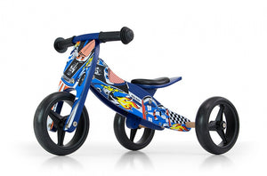 Milly Mally 2-In-1 Loopfiets Jake Cars Junior