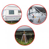 Proplus Steunenset Voor Caravans Aluminium  2 Stuks