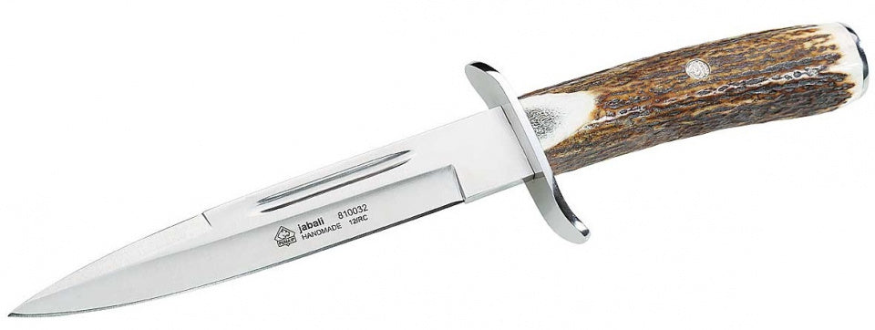 Puma Ip Jachtmes 19,4 Cm Rvs/Hout Zilver/Bruin 2-Delig