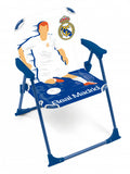 Real Madrid Cf Klapstoel 38 X 53 Cm Polyester/Staal Blauw/Wit