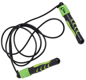 Schildkröt Fitness Springtouw Met Teller 270 Cm Zwart/Groen