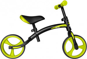 Skids Control Loopfiets 10 Inch Junior Zwart/Groen