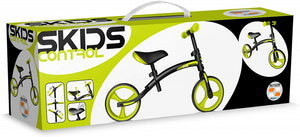 Skids Control Loopfiets 10 Inch Junior Zwart/Groen