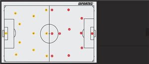 Sportec Voetbal Magnetische Luxe Coachmap 64 X 28 Cm