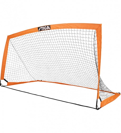 Stiga Voetbaldoel Match Inklapbaar 270 X 150 X 150 Cm Oranje/Zwart