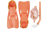 Sunnylife Snorkelset Swimtime Junior Siliconen Geel One-Size