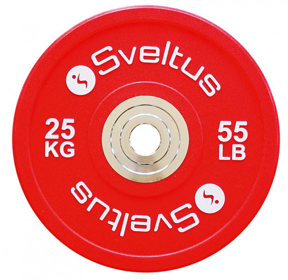 Sveltus Halterschijf Olympic Competition 25 Kg Staal