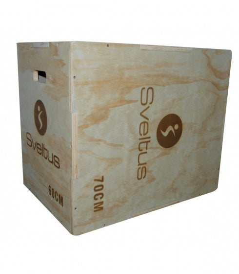 Sveltus Houten Plyo Box 3-In-1 70 Cm