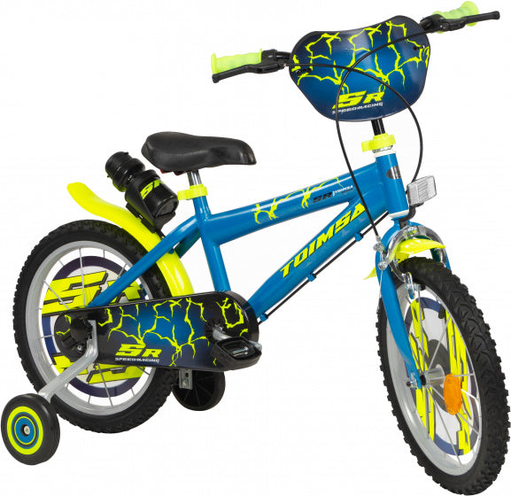 Toimsa Sr 16 Inch 25,4 Cm Jongens Trommelrem Blauw/Geel