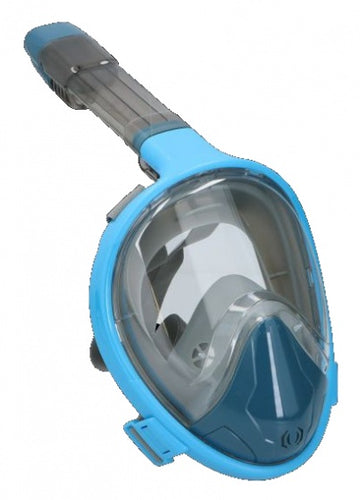 Non-Branded Snorkelmasker Met Opbergtas Blauw/Zwart