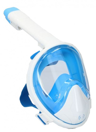 Non-Branded Snorkelmasker Met Opbergtas Wit/Blauw