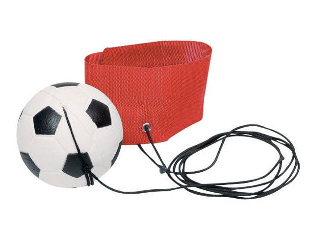 Toys Pure Voetbal Aan Armband: Rood 6,3 Cm