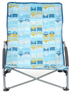Urban Beach Strandstoel Vw 57 X 65 Cm Polyester/Staal Blauw