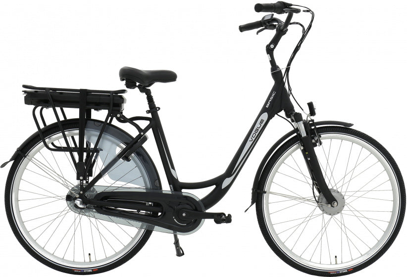 Vogue Basic 28 Inch 47 Cm Dames 7V Rollerbrake Matzwart/Zwart