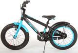 Volare Rocky 16 Inch 26 Cm Jongens Terugtraprem Zwart/Blauw