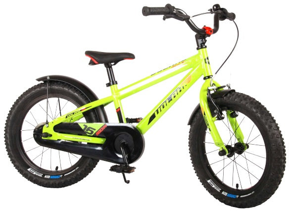 Volare Rocky 16 Inch 26 Cm Jongens Terugtraprem Zwart/Blauw