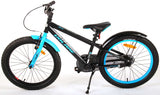 Volare Rocky 20 Inch 27 Cm Jongens Terugtraprem Zwart/Blauw
