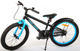 Volare Rocky 20 Inch 27 Cm Jongens Terugtraprem Zwart/Blauw