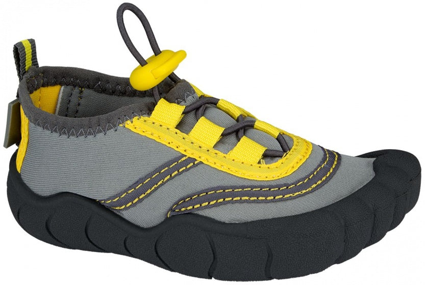Waimea Waterschoenen Foot Print Junior Grijs/Geel