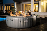 Bestway Lay-Z-Spa Santorini Hydrojet Pro Opblaasbare Hot Tub Met Colorjet Led-Verlichting Voor 5-7 Personen