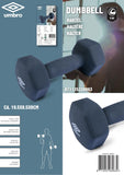 Umbro Fitness Training Gym Dumbell 3Kg