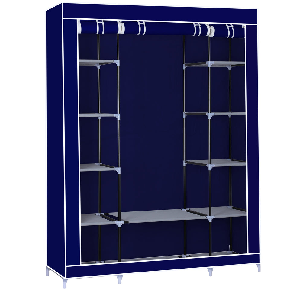 Herzberg Hg-8009: Opberggarderobe - Groot Blauw