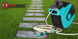 Herzberg Hg-8026: Automatische Waterslanghaspel Van 15 M Met Pp-Montage