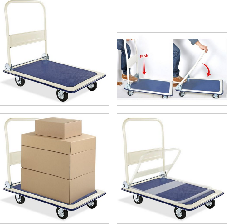 Herzberg Professional Tools Herzberg Hg-8029: Trolleywagen Met Platform