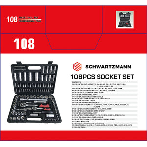 Schwartzmann Schwartzman 108-Delige Handgereedschapset