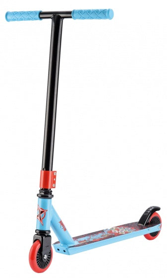 Xootz Stuntstep Junior Voetrem Zwart/Wit